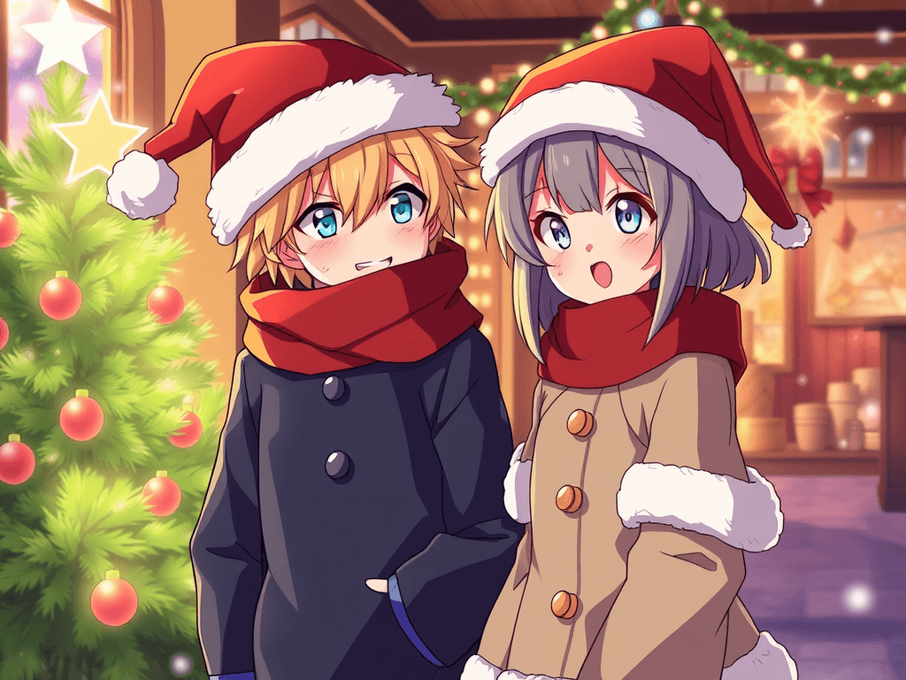 Display image for Anime christmas pfp