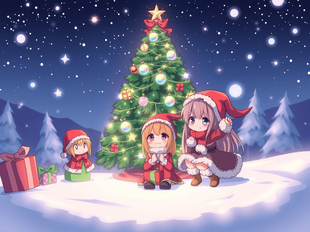 Display image for Christmas anime pfp